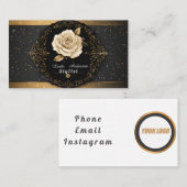 Schönheits- und Pflegesalon Visitenkarte (Vorne/Hinten)