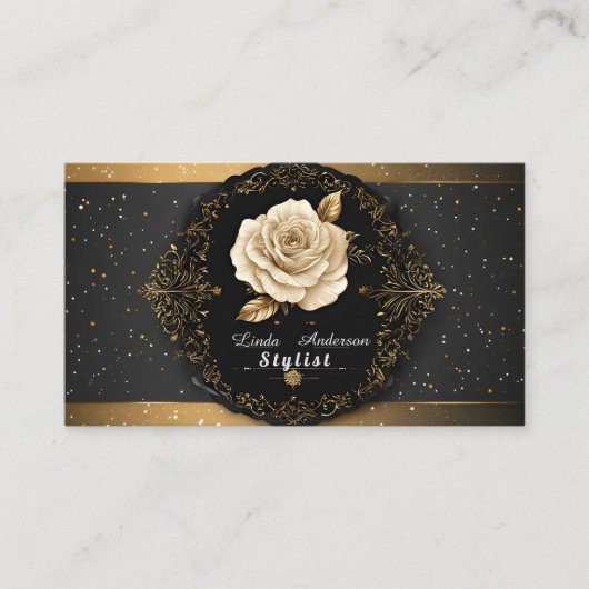 Schönheits- und Pflegesalon Visitenkarte (Vorderseite)