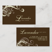 Schönheits-Visitenkarte-moderne Visitenkarte (Vorne/Hinten)