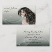 Schönheits-Visitenkarte Visitenkarte (Vorne/Hinten)