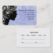 Schönheits-Visitenkarten einzigartig Visitenkarte (Vorne/Hinten)