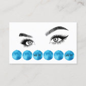 Schönheits-Visitenkarten Visitenkarte (Rückseite)