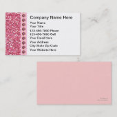 Schönheits-Visitenkarten Visitenkarte (Vorne/Hinten)