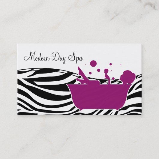 Schönheits-Visitenkarten Visitenkarte (Vorderseite)