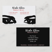 Schönheits-Visitenkarten Visitenkarte (Vorne/Hinten)