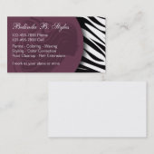 Schönheits-Visitenkarten Visitenkarte (Vorne/Hinten)