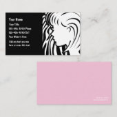 Schönheits-Visitenkarten Visitenkarte (Vorne/Hinten)