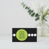 Schönheits-Visitenkarten Visitenkarte (Stehend Vorderseite)