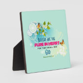 Schönheitsangebot mit Schmetterlingen und Blüten Fotoplatte (Vorderseite)