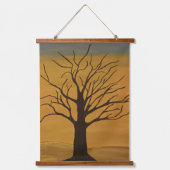 Schönheitsband der Wüste Wandteppich Mit Holzrahmen (Vorderseite)