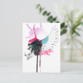 Schönheitsbeweis Postkarte (Stehend Vorderseite)