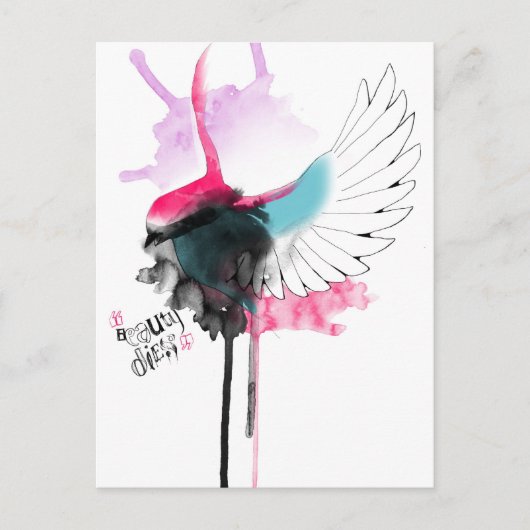 Schönheitsbeweis Postkarte (Vorderseite)