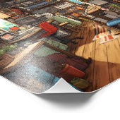 Schönheitsbibliothek Fotodruck (Ecke)