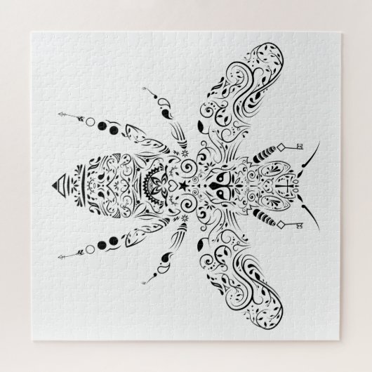 Schönheitsbiene Puzzle (Horizontal)