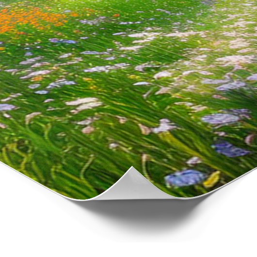 Schönheitsfelder Poster (Ecke)