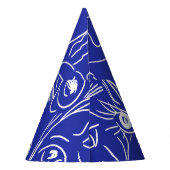 Schönheitsgesicht: ein zeichn. partyhütchen (Rückseite)