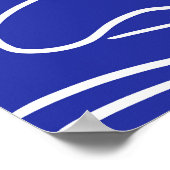 Schönheitsgesicht: ein zeichn. poster (Ecke)