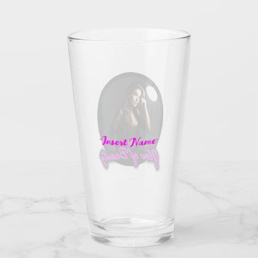 Schönheitsglühen Glas (Rückseite)