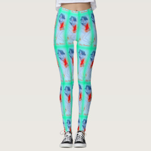 Schönheitsgrün Leggings