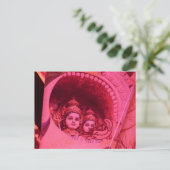 Schönheitsindizes in Kristall Postkarte (Stehend Vorderseite)