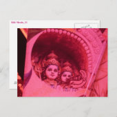 Schönheitsindizes in Kristall Postkarte (Vorne/Hinten)