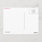 Schönheitsindizes in Kristall Postkarte (Rückseite)