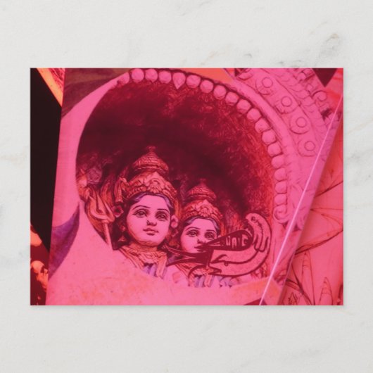 Schönheitsindizes in Kristall Postkarte (Vorderseite)