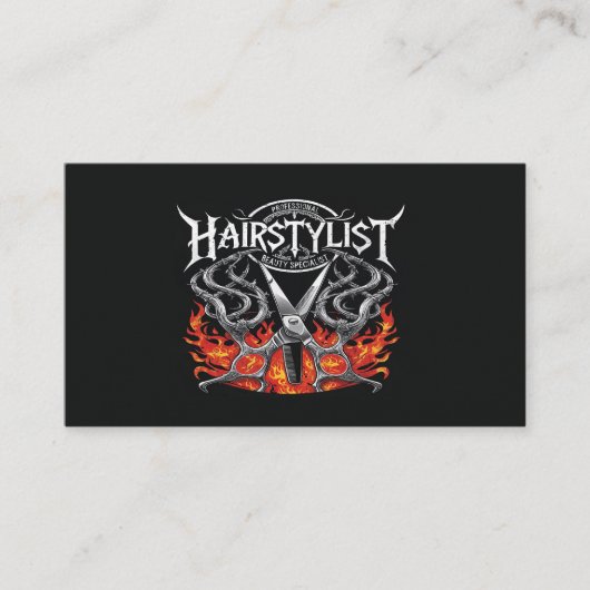 Schönheitsindustrie Haarstylist Kosmetik Ernennung Visitenkarte (Vorderseite)
