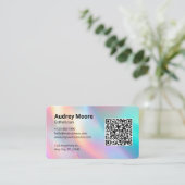 Schönheitsindustrie Visitenkarte (Stehend Vorderseite)