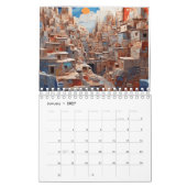 Schönheitskalender 2024: Eine Fusion von (Kunst un Kalender (Jan 2027)