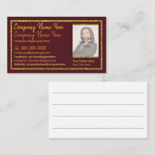 Schönheitskleidung, Nägel, Makeup, Lashes, Foto Visitenkarte