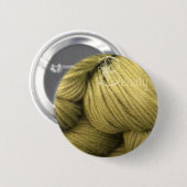 Schönheitsknopf, grüne Seide Button (Vorne & Hinten)