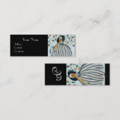 SCHÖNHEITSKOSTEN-DESIGNER MAKEUP-KÜNSTLER MINI VISITENKARTE (Vorne/Hinten)