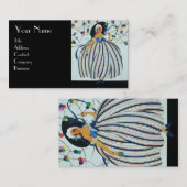 SCHÖNHEITSKOSTEN-DESIGNER MAKEUP-KÜNSTLER VISITENKARTE (Vorne/Hinten)