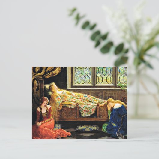 Schönheitskunst Postkarte (Stehend Vorderseite)