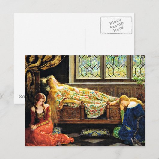 Schönheitskunst Postkarte (Vorne/Hinten)