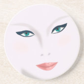 Schönheitskünstlerin Untersetzer (Vorne)