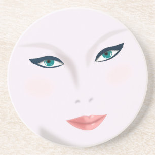 Schönheitskünstlerin Untersetzer