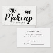 Schönheitsmittel Terminkarte (Vorne/Hinten)