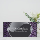 SCHÖNHEITSPARLOR-GESCHENKZEUGNIS (Stehend Vorderseite)