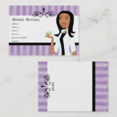 Schönheitsperfektion Visitenkarte (Vorne/Hinten)