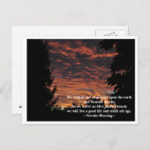 Schönheitspfad Postkarte (Vorne/Hinten)