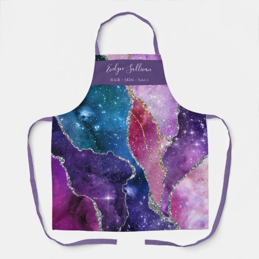 Schönheitspflege berufliche Schürze (Vorderseite)