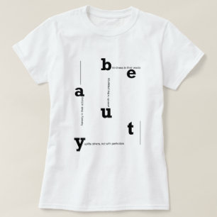 Schönheitspflege motivierend T-Shirt