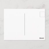 Schönheitspflege Postkarte (Rückseite)