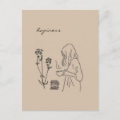 Schönheitspflege Postkarte (Vorderseite)