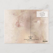 Schönheitspostkarte Postkarte (Rückseite)