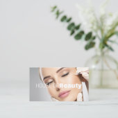 Schönheitssalon des Plastikchirurgen Visitenkarte (Stehend Vorderseite)