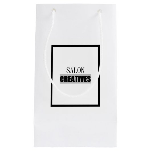 Schönheitssalon Einzelhandel/Geschenktasche Kleine Geschenktüte (Vorderseite)