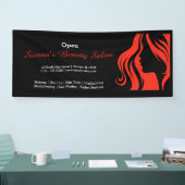 Schönheitssalon (Feuerstein) Banner (Messe)